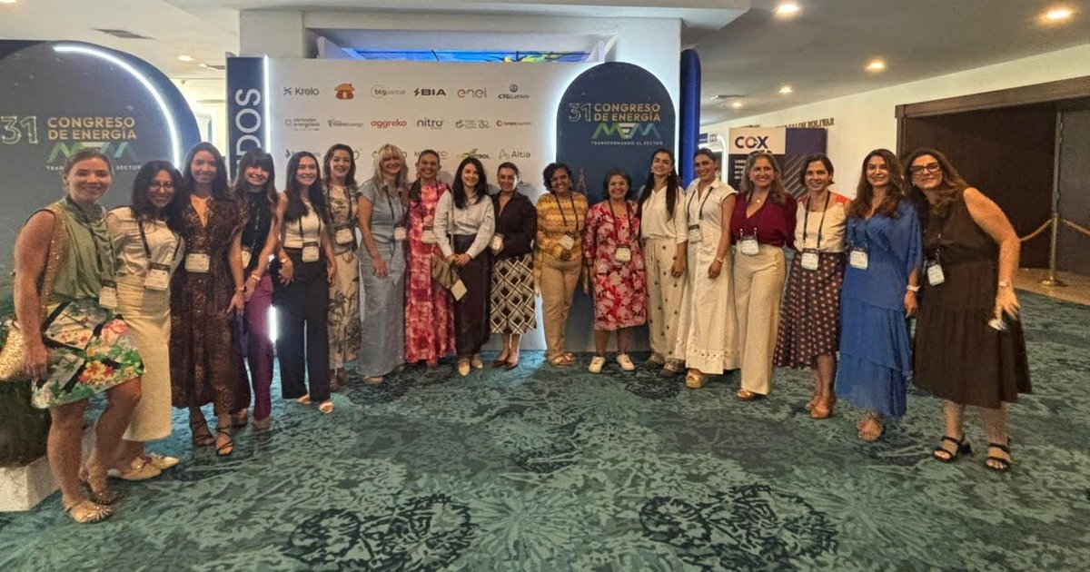 Integrantes de la comunidad emPoderadas en el 31.º Congreso de Energía MEM, Cartagena 2026