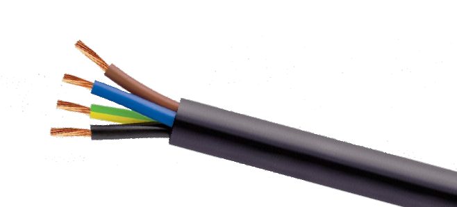 Cable flexible multipolar de uso general